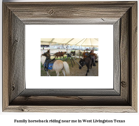 family horseback riding near me in West Livingston, Texas